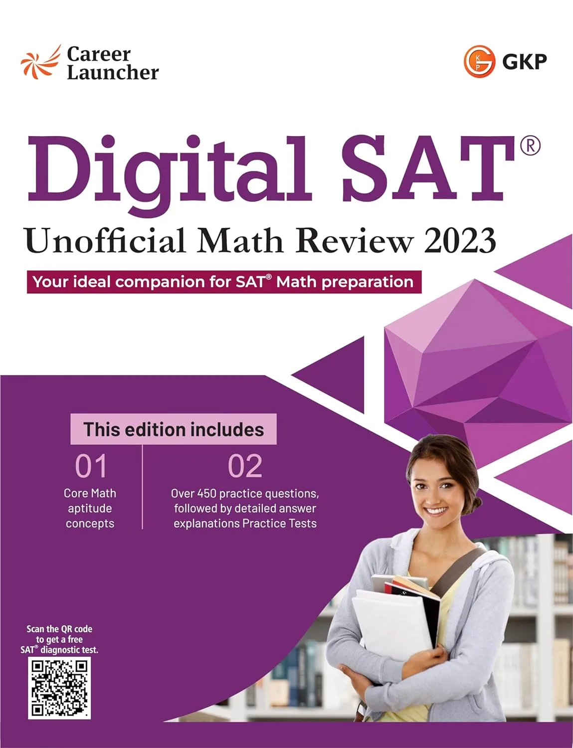 Digital SAT: Unofficial Maths Review (Includes Core Maths Concepts & 450+ Practice Questions) by GKP